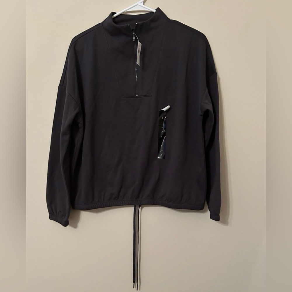 Banana Republic Factory Charcoal Grey Sweatshirt Size Small NWT